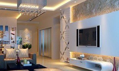 2012電視背景墻裝修效果圖大全 室內裝飾工程的重要環(huán)節(jié)